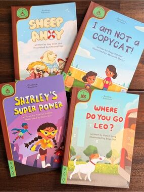 Osmo Reading Adventure Level (4th set) 4 Books - Early reader 1 and 2